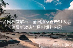 91网权威解析：全网独家直击91大事件最新动态与黑料爆料内幕