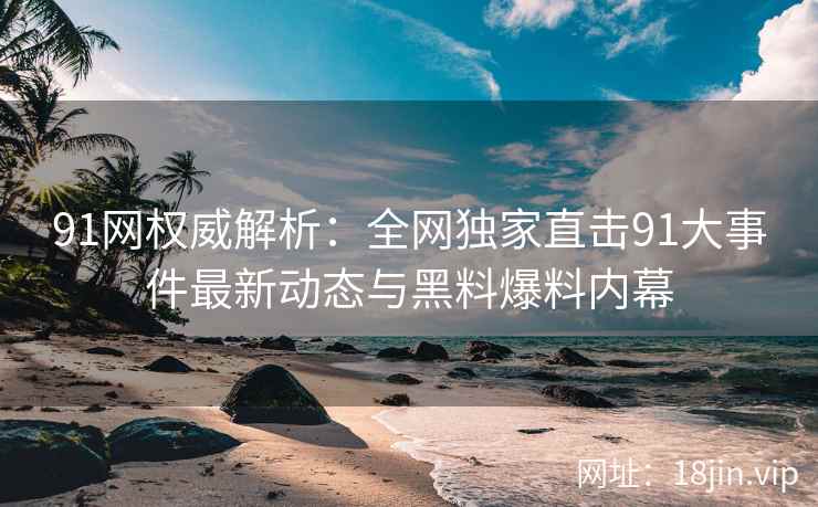 91网权威解析：全网独家直击91大事件最新动态与黑料爆料内幕