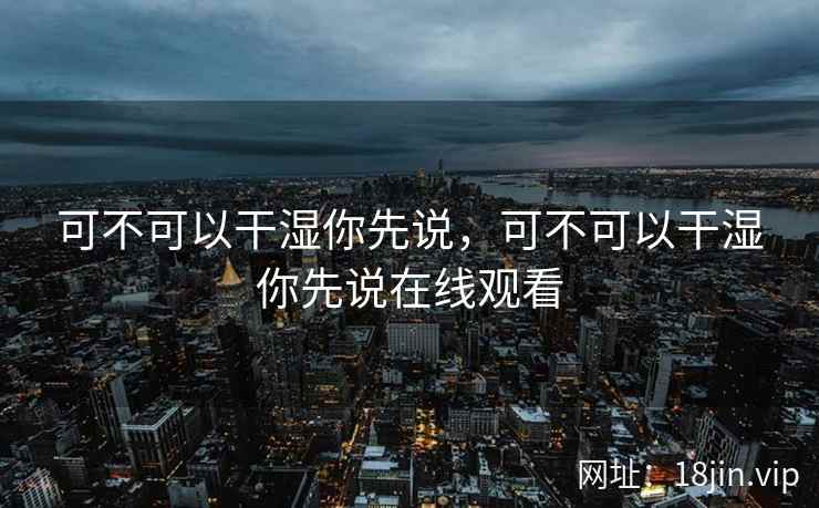 可不可以干湿你先说，可不可以干湿你先说在线观看